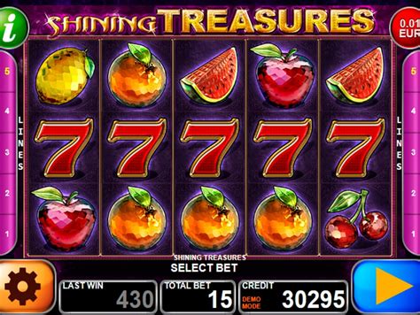 Игровой автомат Shining Treasures  играть бесплатно